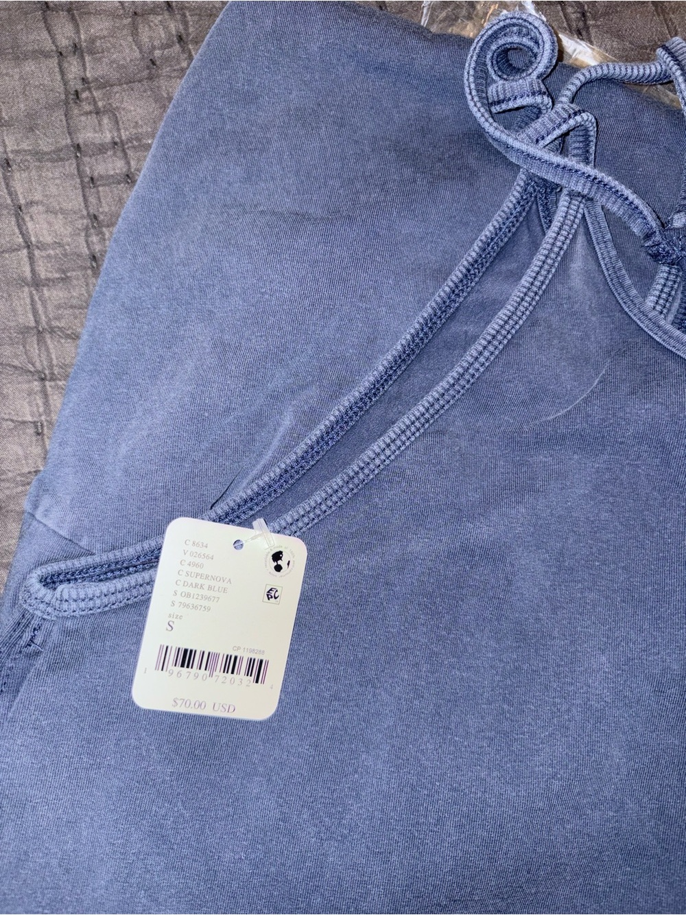 NWT Free People x FP Movement Hot Shot Onesie in Navy - Picture 7 of 11